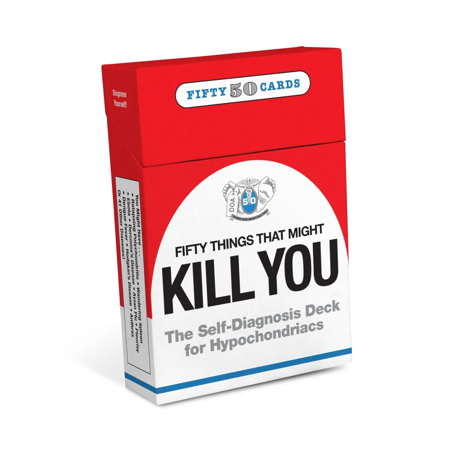 50 Things that Might Kill You: The Self-Diagnosis Card Deck for Hypochondriacs