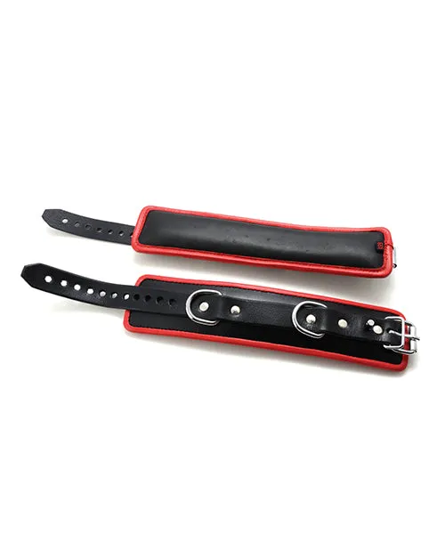 665 Padded Locking Wrist Restraint - Red