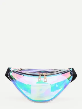 90s Clear Iridescent Fanny pack