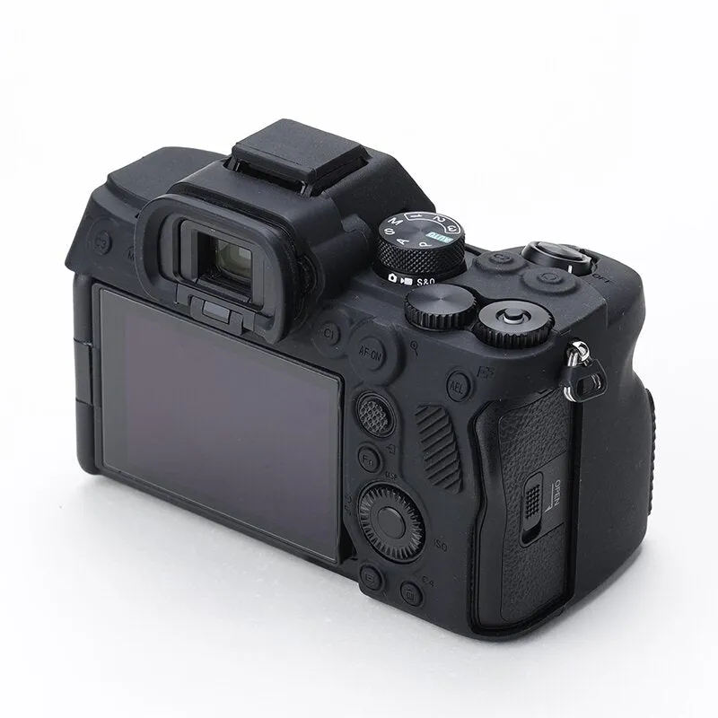 A7M4 Silicone Armor Skin Case Body Cover Protector Mirrorless Camera Bag For Sony A7 IV A7IV ILCE-7M4