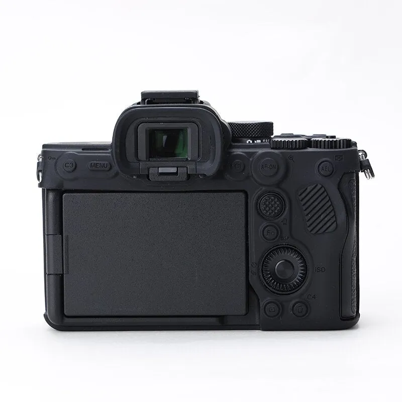 A7M4 Silicone Armor Skin Case Body Cover Protector Mirrorless Camera Bag For Sony A7 IV A7IV ILCE-7M4