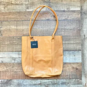 ABLE Cognac Large Leather Tote NWT (see notes, sold out online)