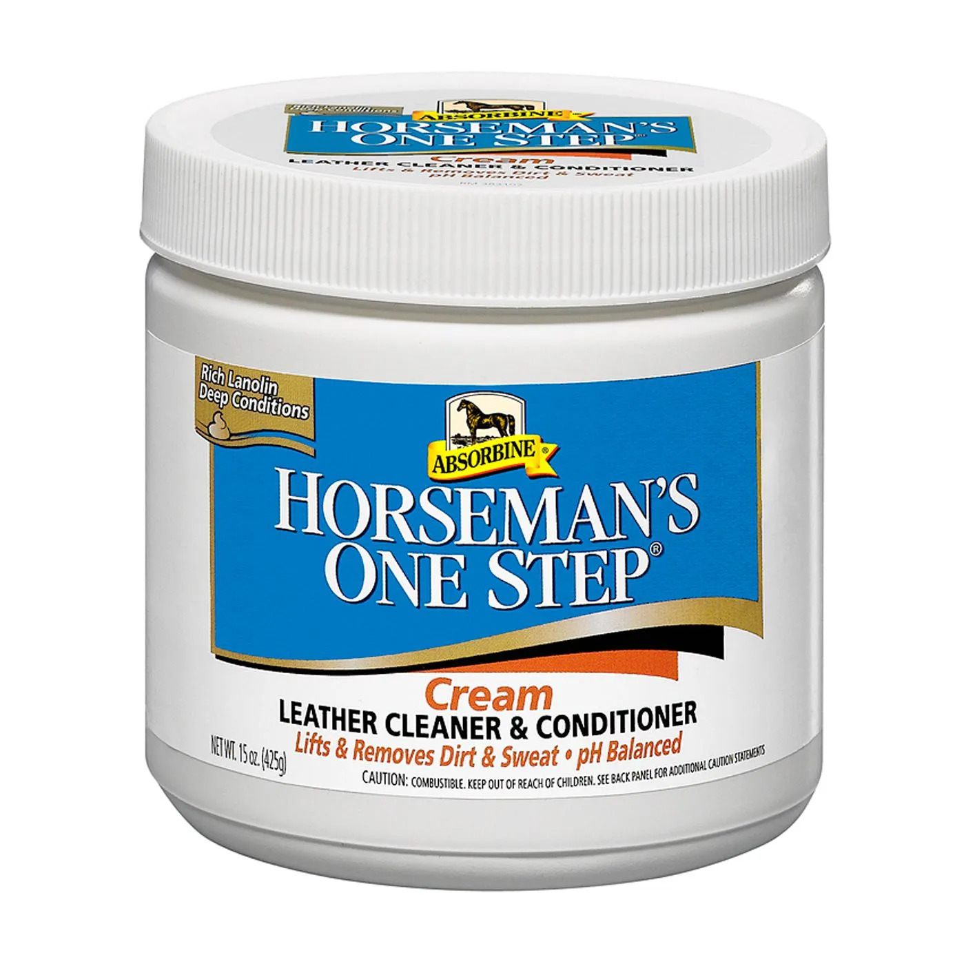 Absorbine Horseman's One Step Leather Cleaner 425g