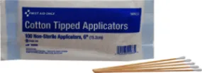 Acme-United Corporation 3.5" X 1" X 9" White Cotton and Wood Cotton Tip Applicator