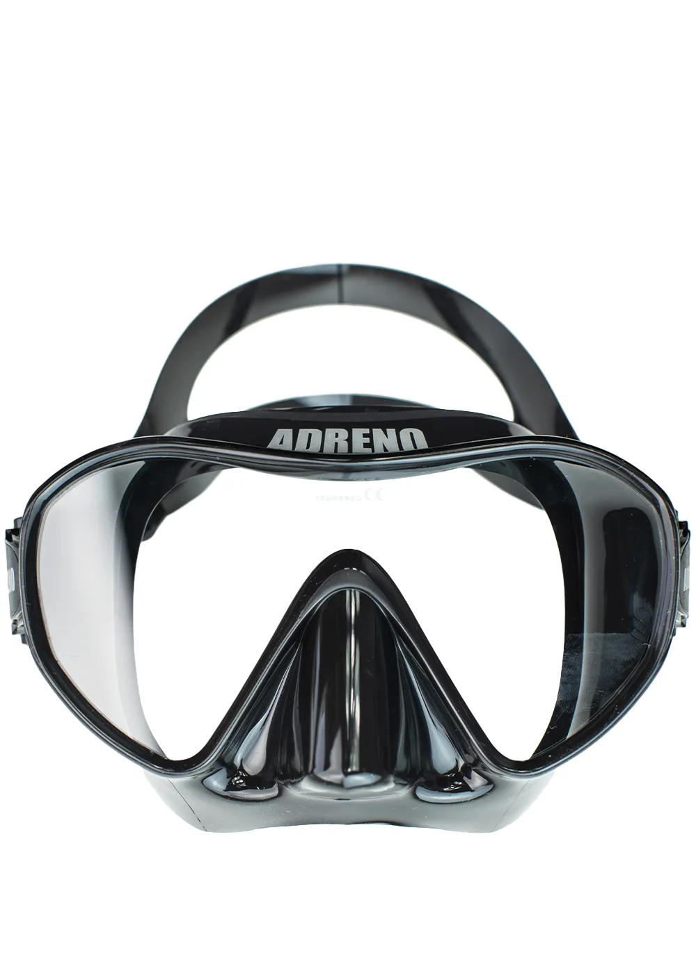 Adreno Moray Mask - Snorkel & Fin Combo - Black