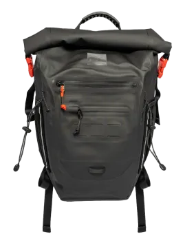 Adventure Waterproof 30L Backpack in Obsidian Black