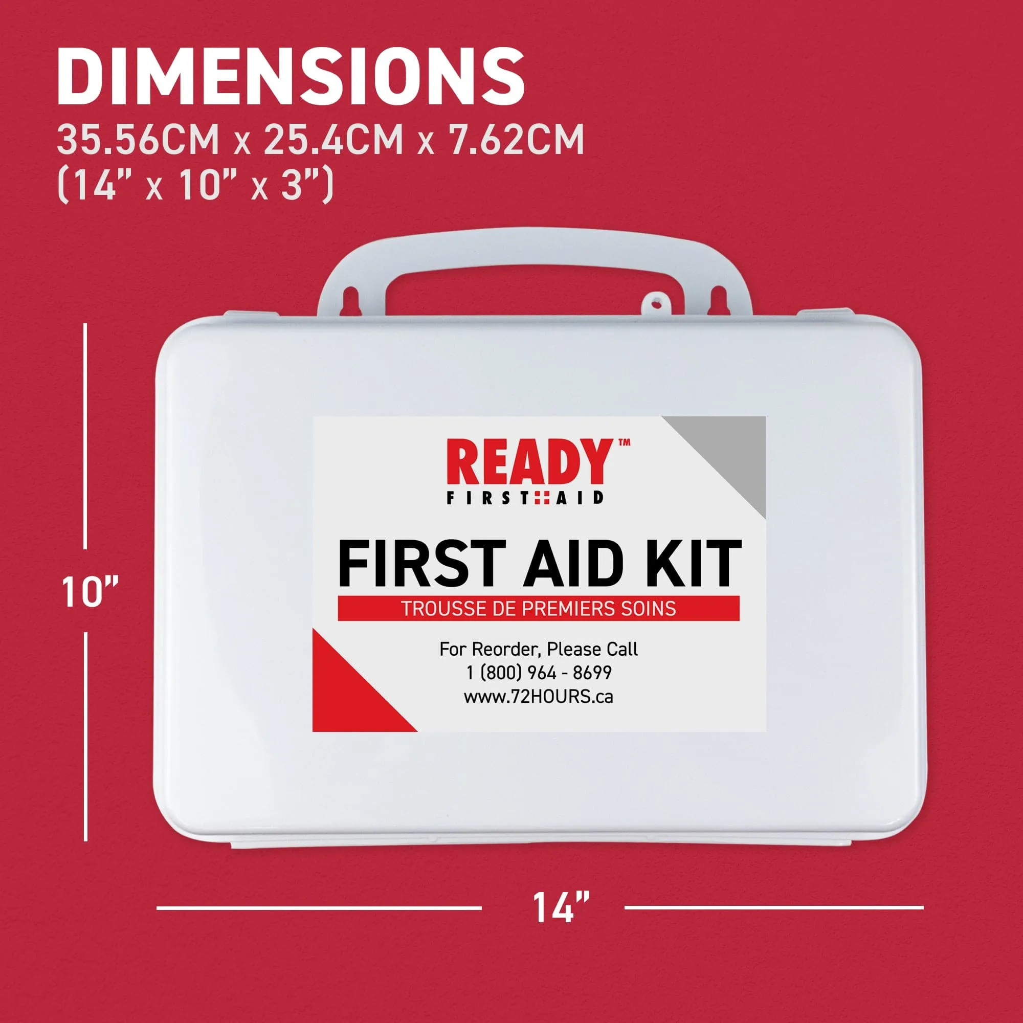 Alberta Number 1 First Aid Kit with Plastic Box