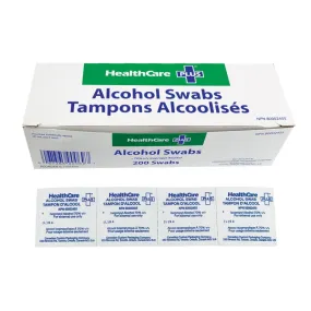 Alcohol Prep Pads, 70% Isopropyl - Box of 200