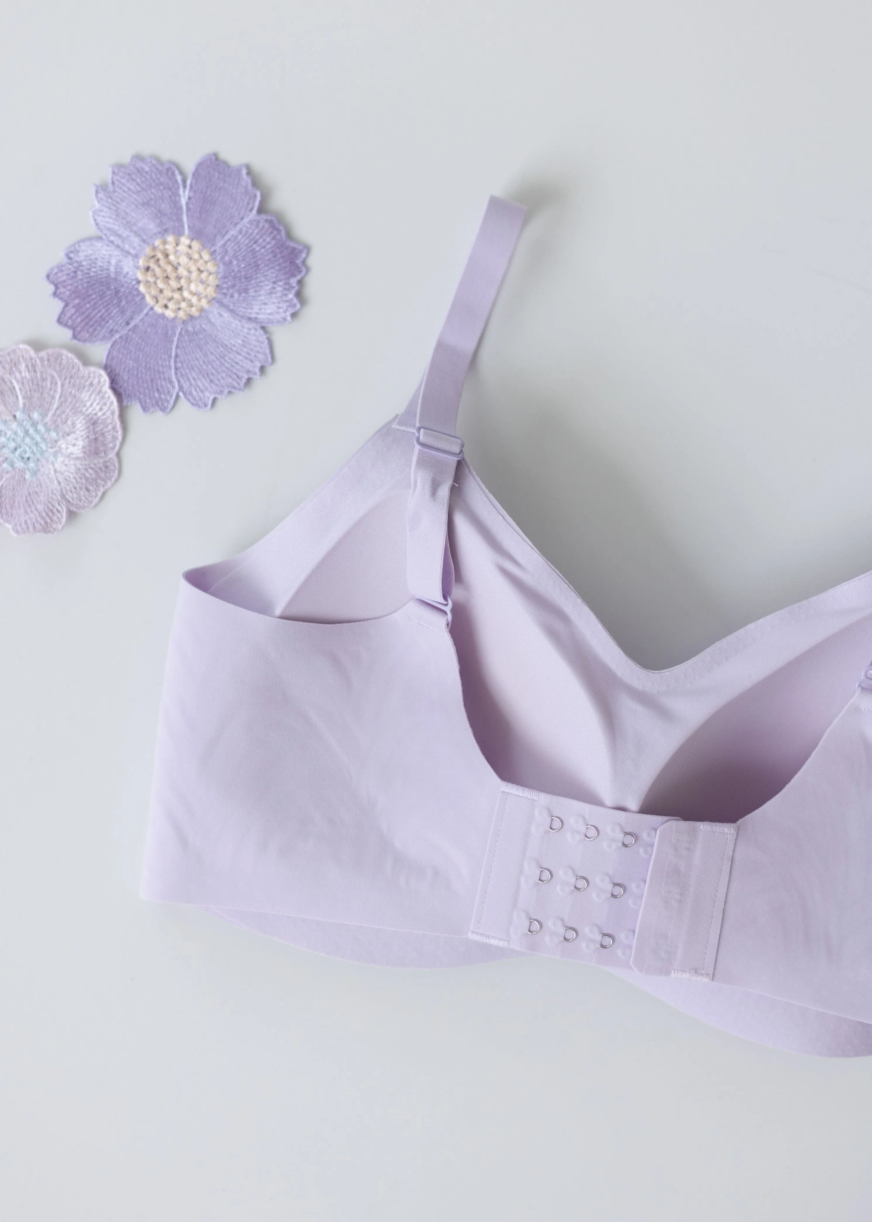 Alora Lavender Seamless Padded Bra