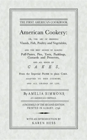 American Cookery