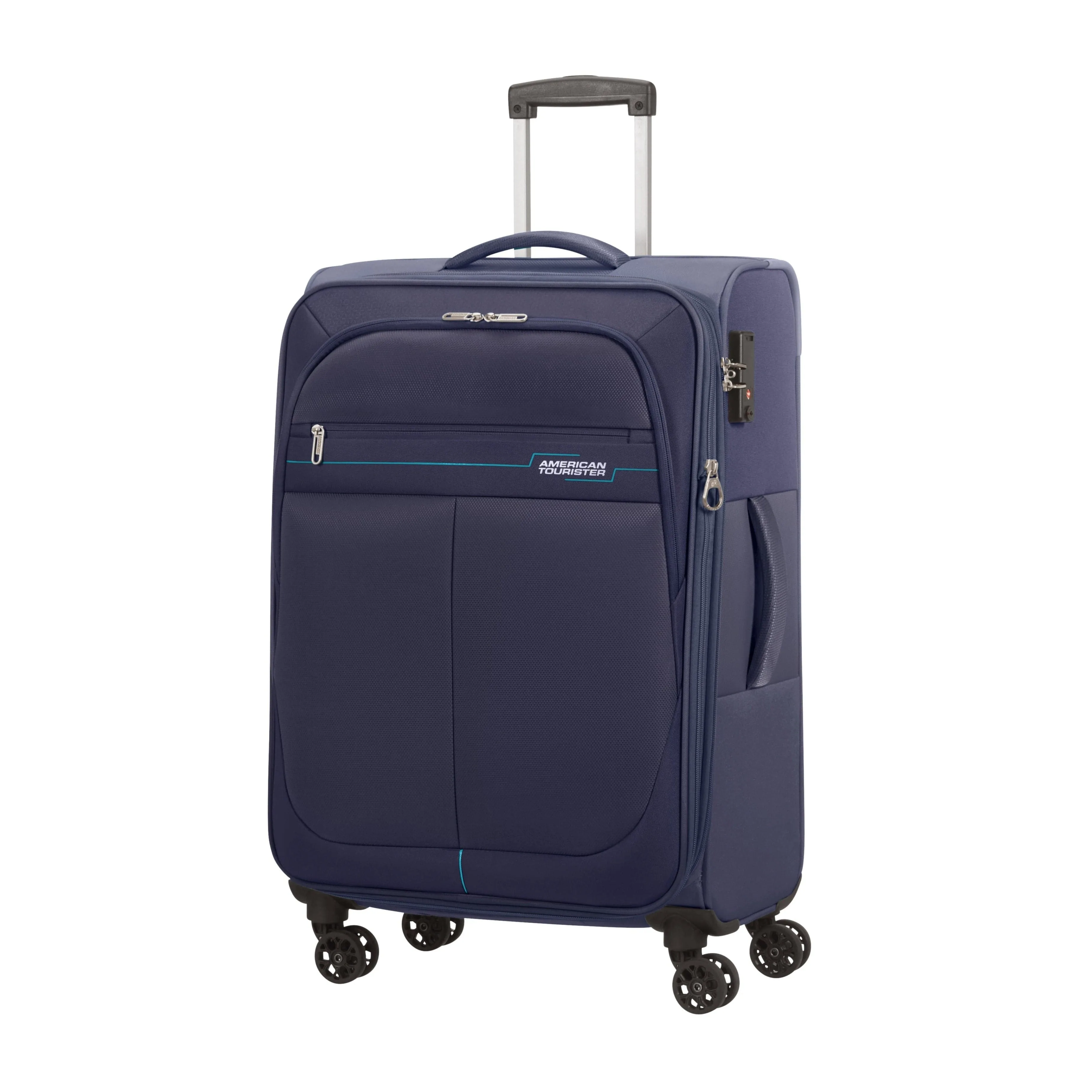 American Tourister Deep Dive Spinner Suitcase 68cm Navy