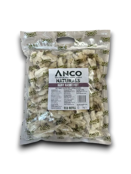 Anco Naturals Hairy Rabbit Feet Eco-bag