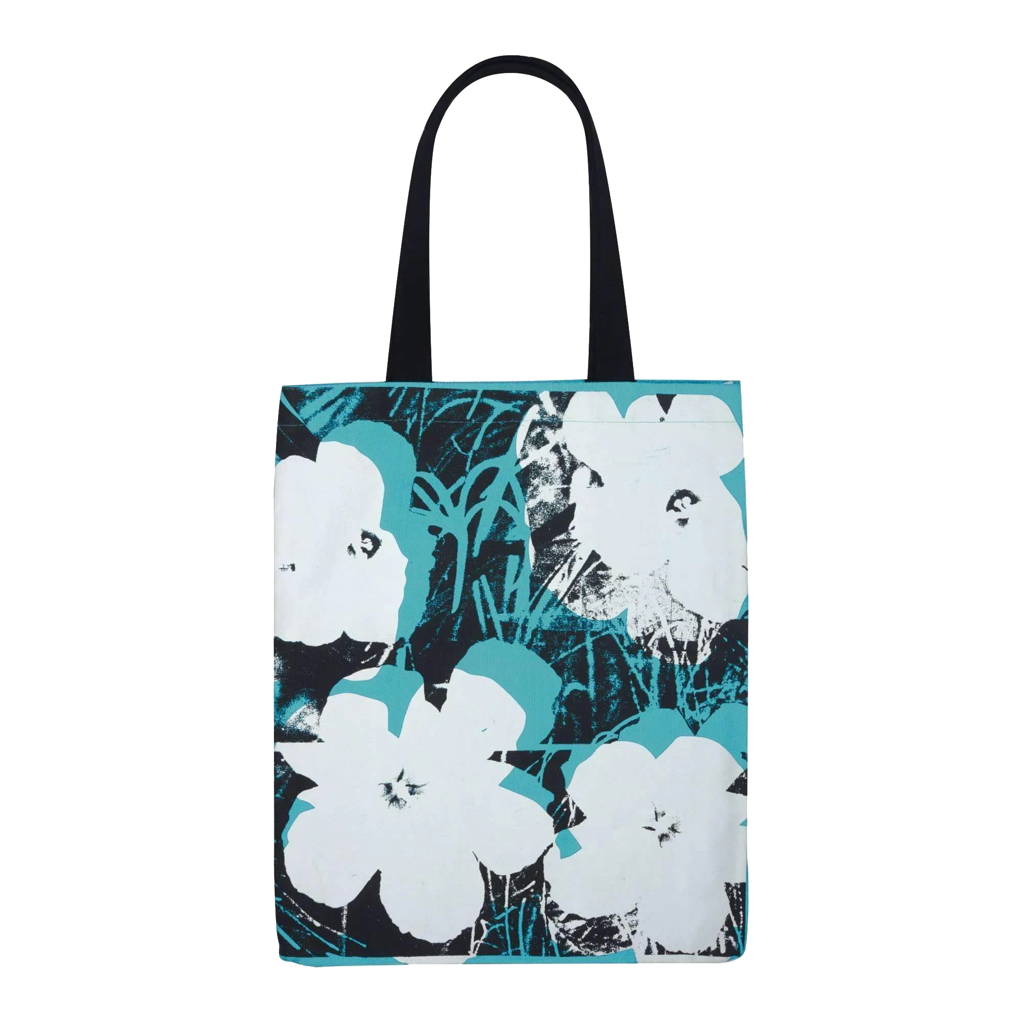 Andy Warhol Flower Silkscreen Tote Bag