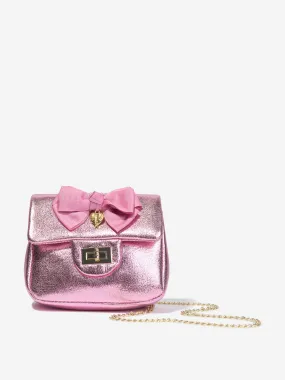 Angels Face Girls Skyla Metallic Bag in Pink (17cm)