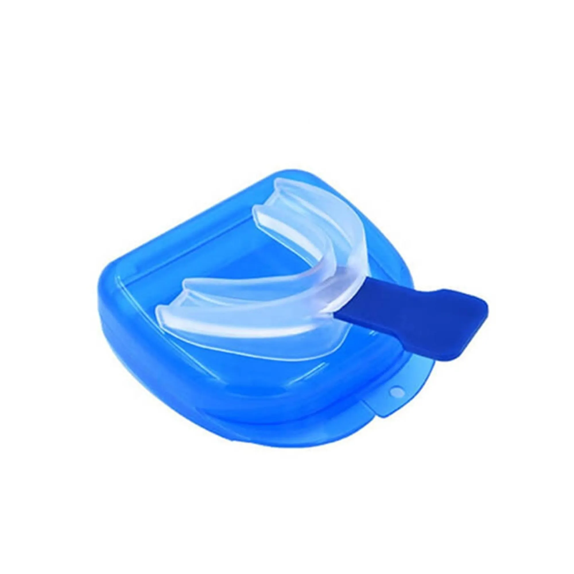 Anti-Snoring Soft Silicone Mouthpieces & Nose Clips Set