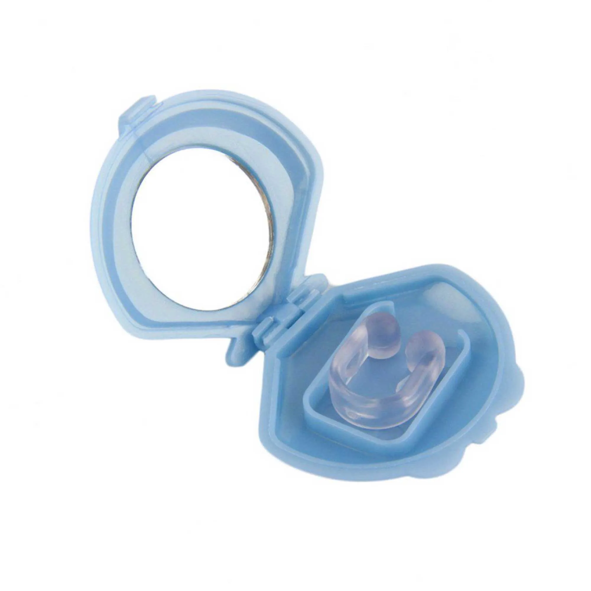 Anti-Snoring Soft Silicone Mouthpieces & Nose Clips Set