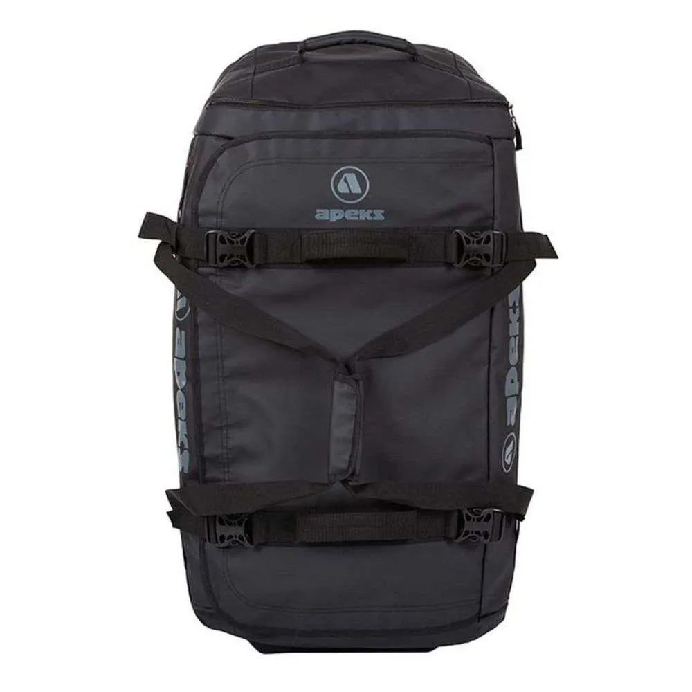 Apeks Roller Dive Bag Black Grey