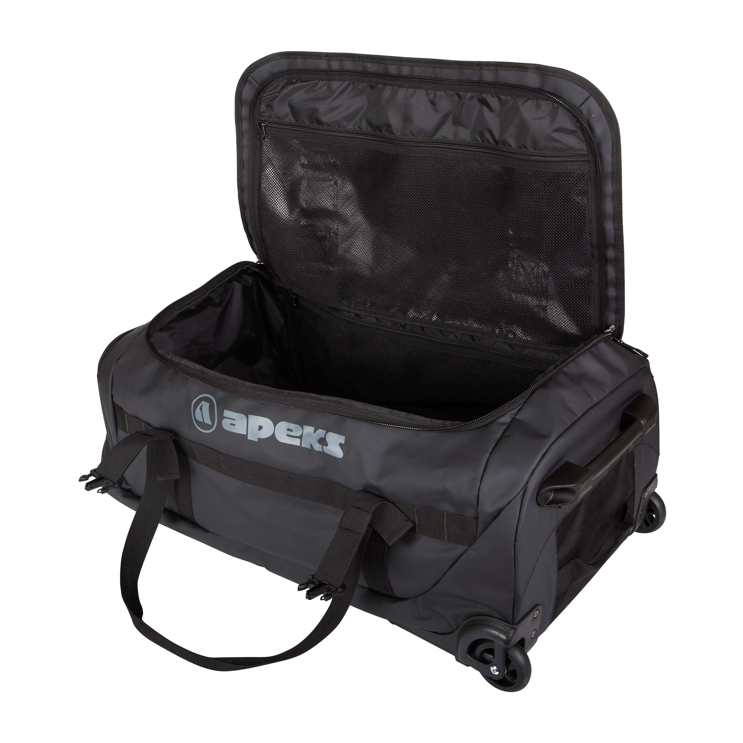 Apeks Roller Dive Bag Black Grey