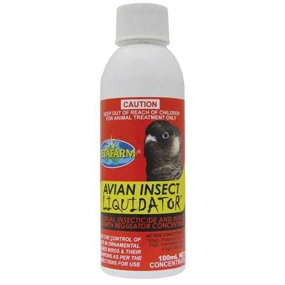 Avian Insect Liquidator 100ml Concentrate Vetafarm