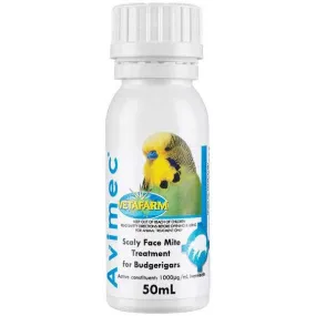 Avimec Scaly Face Mite Liquid 50ml Vetafarm