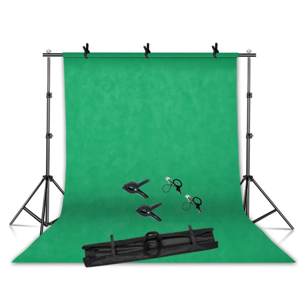 Backdrop Set for erotic photography with Green background