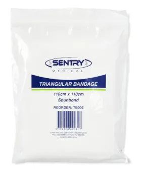 Bandage Triangular Disposable/Sling 110cm x 110cm x 155cm