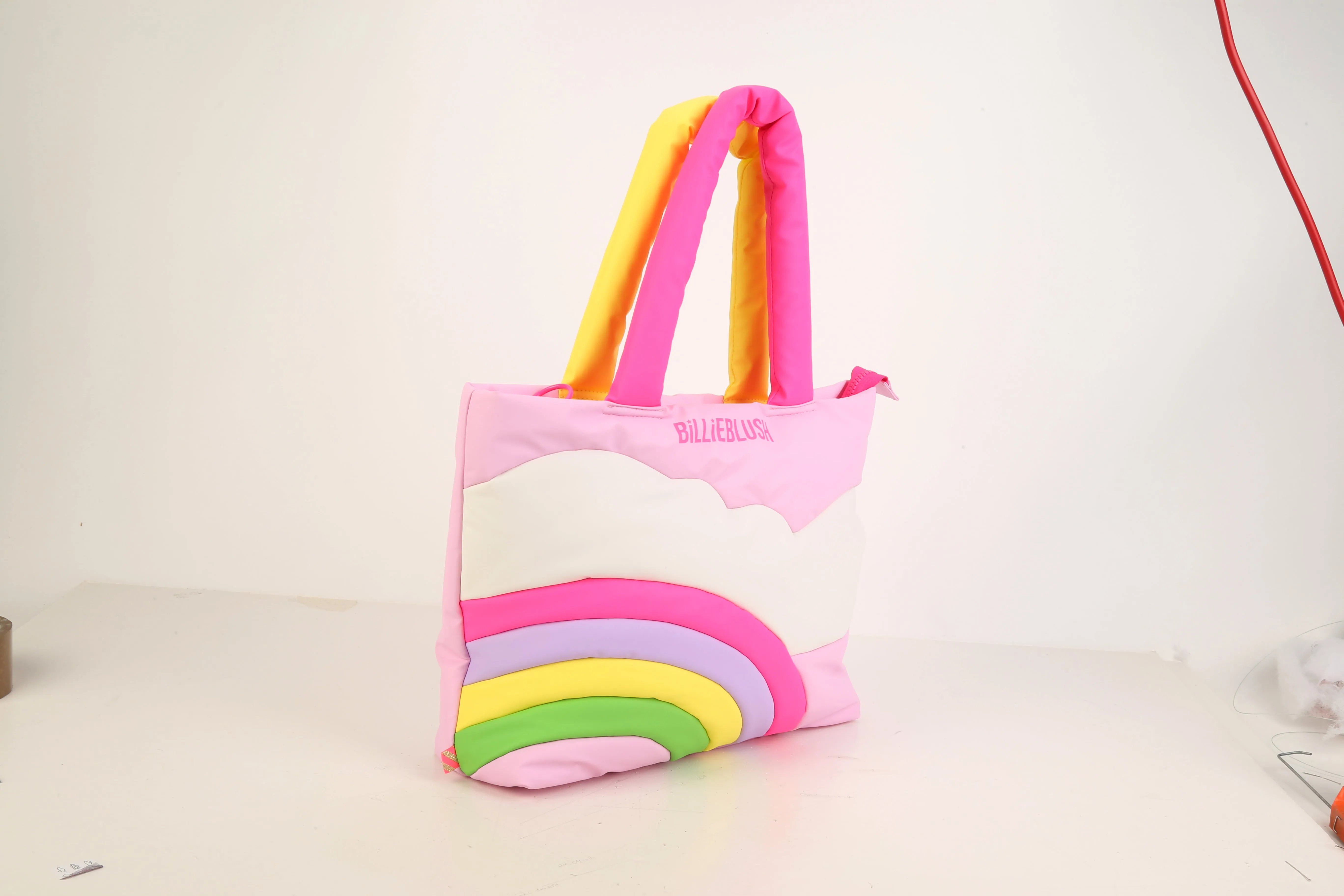 BILLIEBLUSH RAINBOW PADDED BAG