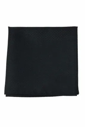 Black Regal Pocket Square