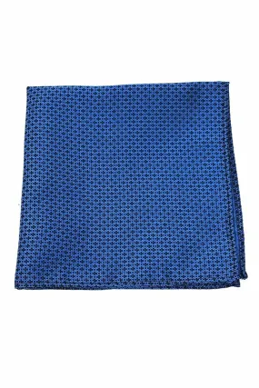 Blue Regal Pocket Square