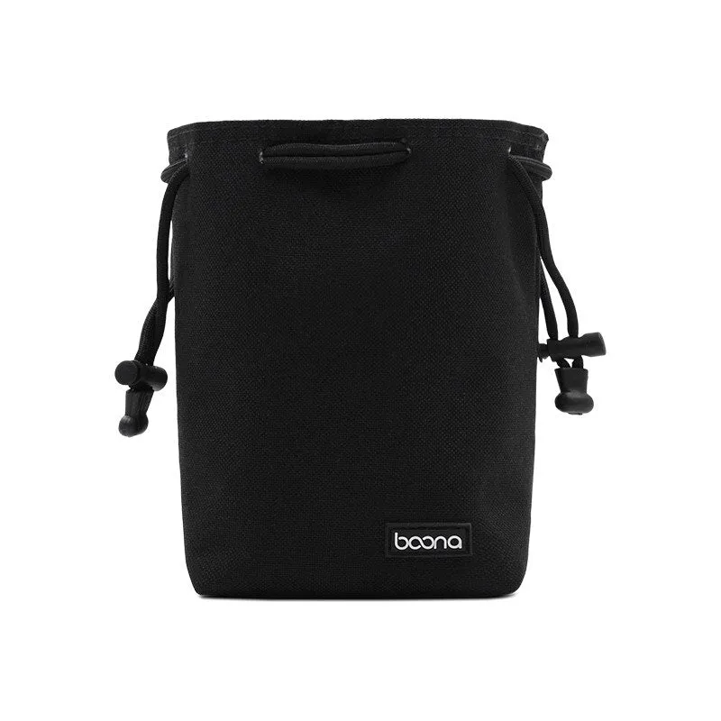 BOONA  Camera Bag Lens Bag Camera Pouch Lens Case  Drawstring Pouch for DSLR Nikon Canon Sony Pentax Waterproof Velvet Protect