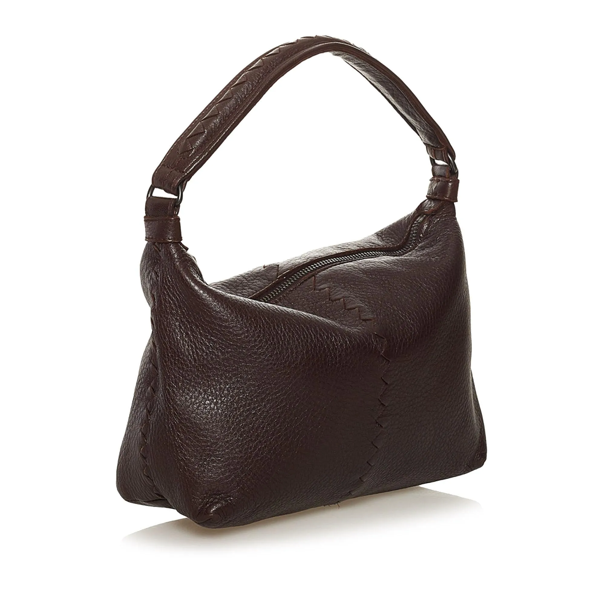 Bottega Veneta Cervo Leather Hobo Bag (SHG-34915)