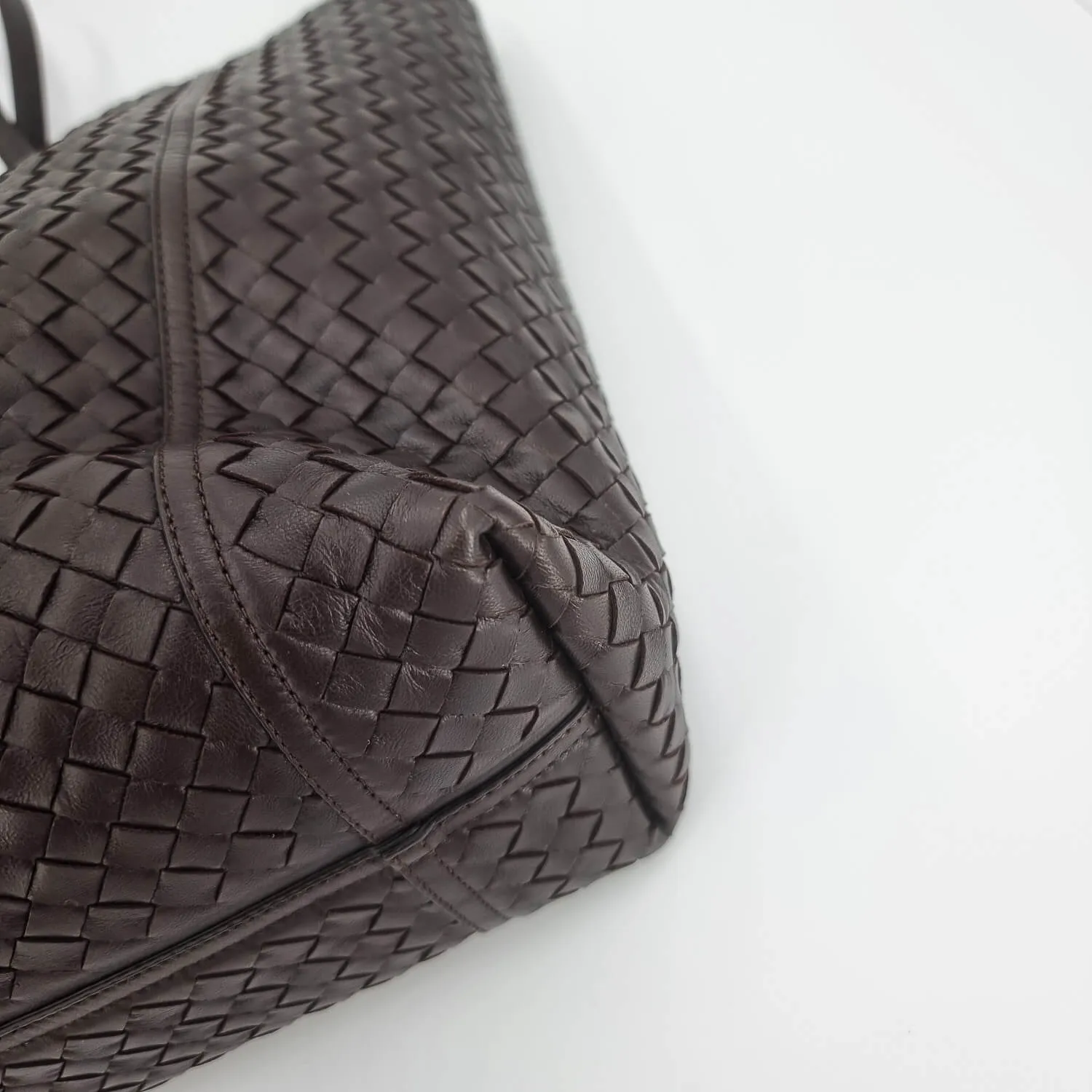 Bottega Veneta Intrecciato Tote in Brown