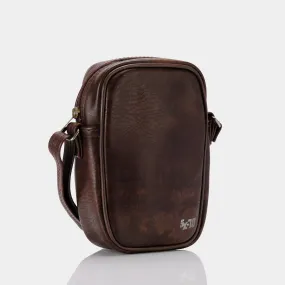 Brown Polaroid Folding SX-70 Leather Camera Bag