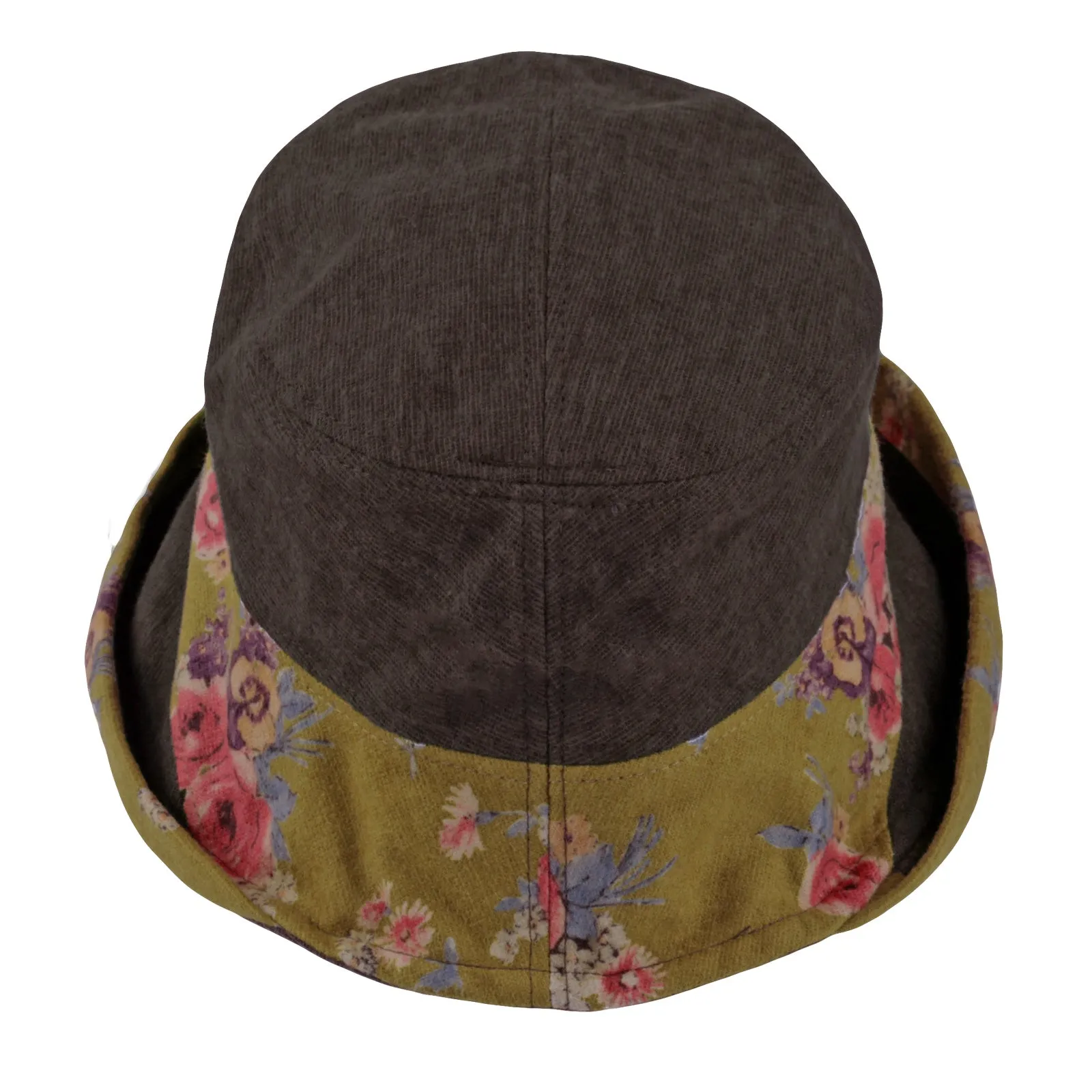 Bucket Hat Packable Floral Fall Winter Women Lady Cap SLB1233