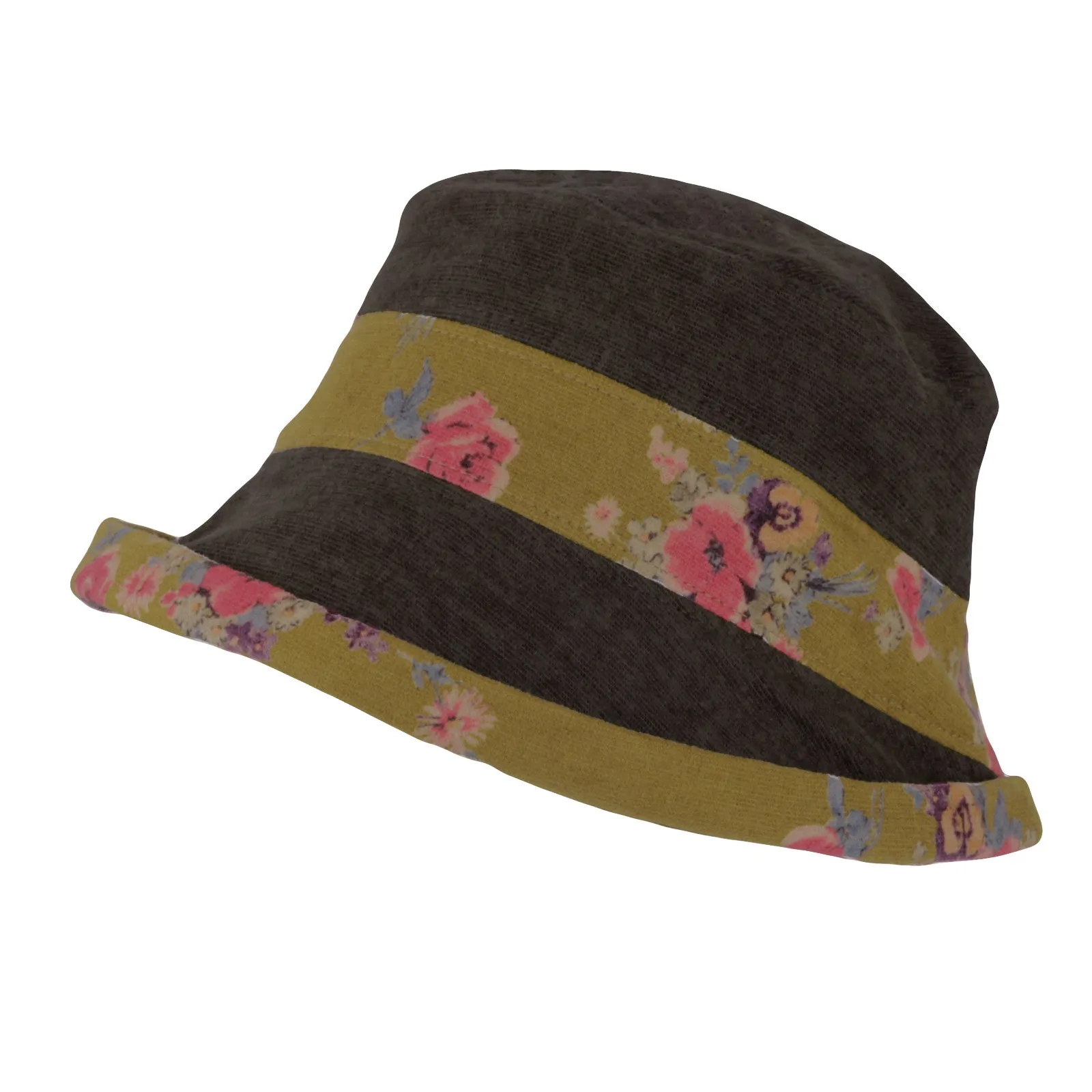 Bucket Hat Packable Floral Fall Winter Women Lady Cap SLB1233