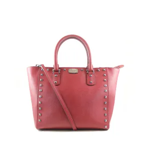 Burgundy Satchel