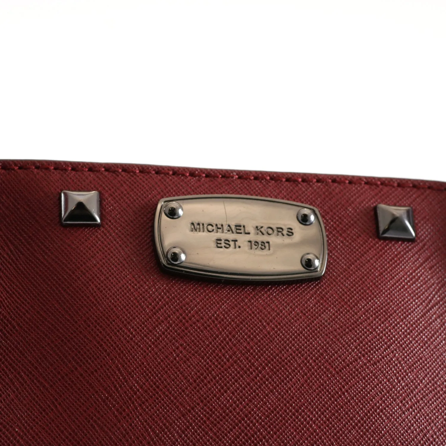 Burgundy Satchel