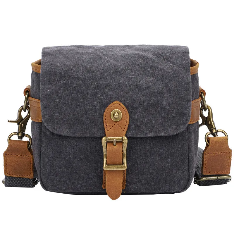 Canvas SLR Camera Bag Mirrorless Camera Bag Sony A6000 A7R Waterproof Single-Shoulder Camera Bag