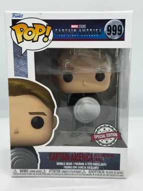 Captain America: The First Avenger - Captain America with Prototype Shield #999 Pop! Vinyl