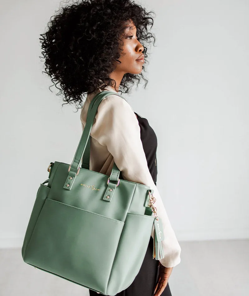 Carina Tote Bag - Seafoam