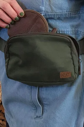 CC Olive Camo Fanny Pack