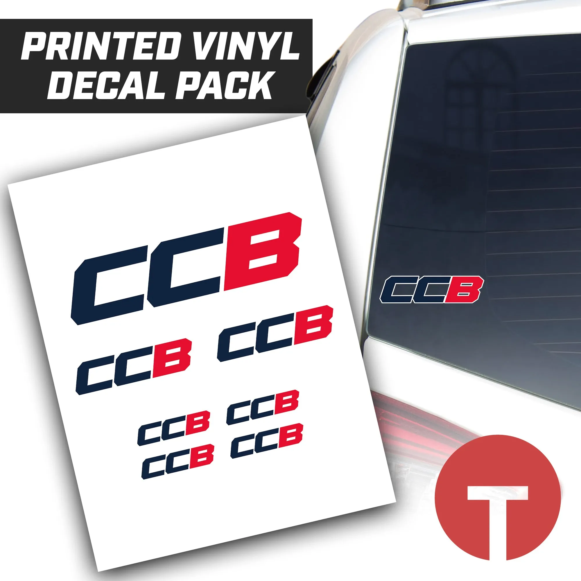 CCB - Logo Vinyl Decal Pack