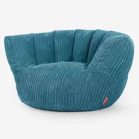 Charles Vintish Bean Bag - Cord Aegean Blue