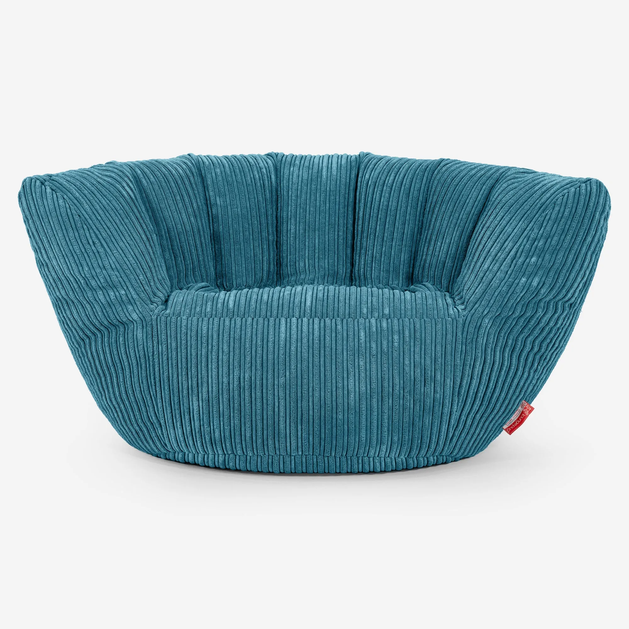 Charles Vintish Bean Bag - Cord Aegean Blue