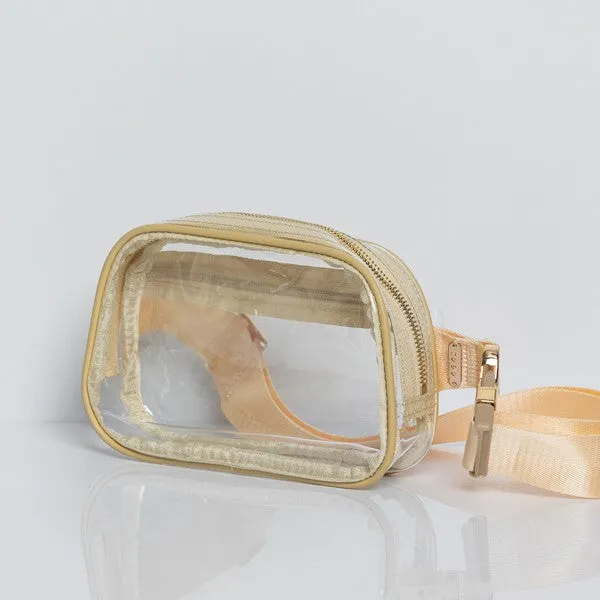 Clear Gold Fannypack