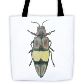 Coloured Beetle Tote Bag by Robert Bowen