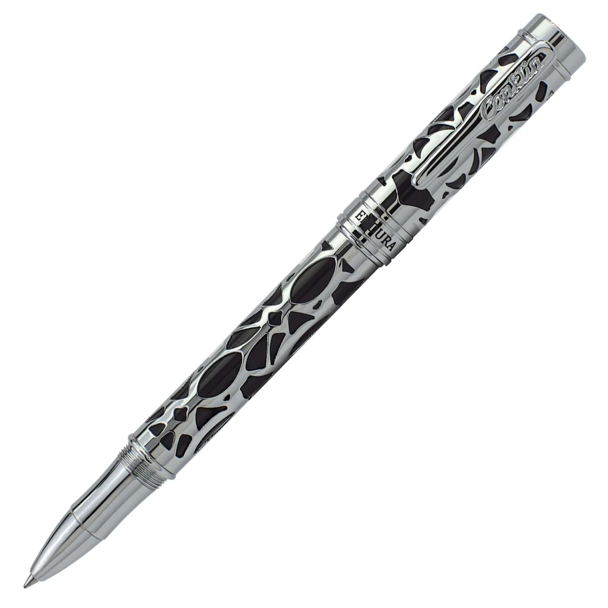 Conklin Endura Deco Crest Black Rollerball Pen