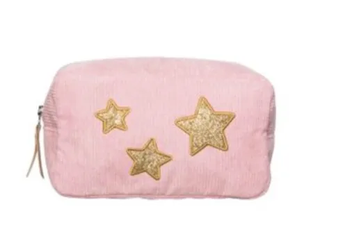 Corduroy Cosmetic Bag - 4 Styles