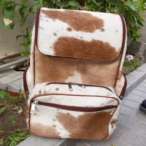 Cowhide Leather Backpack unique Leather Bag