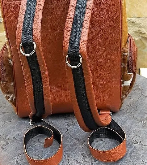 Cowhide Leather Backpack unique Leather Bag